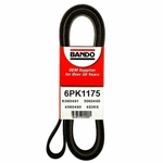 Order Alternator, Fan And Power Steering Belt by BANDO USA - 6PK1175 For Your Vehicle