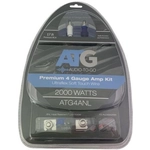 Order Audio 4 Gauge Soft Touch Amp Kit With Anl Fuseholder by ATG - ATG4-ANL For Your Vehicle