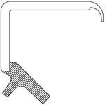 Order Automatic Transmission Manual Shaft Seal by NATIONAL OIL SEALS - 4701N For Your Vehicle