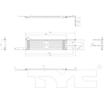 Order Automatic Transmission Oil Cooler by TYC - 19129 For Your Vehicle