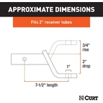 Order Ball Mount by CURT MANUFACTURING - 45032 For Your Vehicle