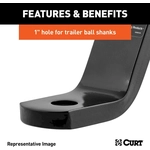 Order Ball Mount by CURT MANUFACTURING - 45040 For Your Vehicle