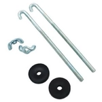 Order Pico Of Canada - 870-PR - Battery Hold Down Bolt With Washers & Nuts For Your Vehicle