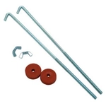 Order Pico Of Canada - 872-PR - Battery Hold Down Bolt With Washers & Nuts For Your Vehicle