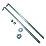 Order Pico Of Canada - 875-PR - Battery Hold Down Bolt With Washers & Nuts For Your Vehicle