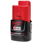 Order MILWAUKEE - 48-11-2430 - M12™ Redlithium™ Compact™ 12 V Li-ion 3.0 Ah Battery For Your Vehicle