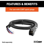 Order Brake Control Wiring Kit by CURT MANUFACTURING - 51500 For Your Vehicle