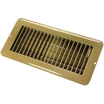 Order Brown Metal Dampered Floor Register by JR PRODUCTS - 02-29015 For Your Vehicle