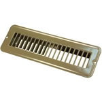 Order Brown Metal Undampered Floor Register by JR PRODUCTS - 02-28935 For Your Vehicle