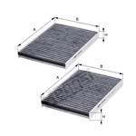 Order HENGST FILTER - E2919LC2 - Cabin Air Carbon Filter For Your Vehicle