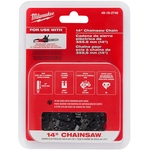 Order MILWAUKEE - 49-16-2749 - 14" Chainsaw Chain For Your Vehicle