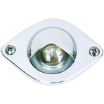 Order Chrome Flush Mount License Light Single Wire Self Grounding by OPTRONICS - LP71CB For Your Vehicle