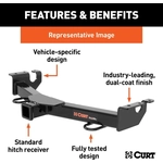 Order Class 3 And 4 Hitch/Receiver by CURT MANUFACTURING - 31322 For Your Vehicle