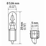 Order Clock Light by HELLA - 2721TB For Your Vehicle