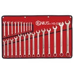 Order GENIUS - HS-024M - 24 Piece Metric Combination Wrench Set For Your Vehicle