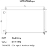 Order Condenser by CSF - 10870 For Your Vehicle