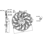 Order Condenser Fan Assembly by NISSENS - 85648 For Your Vehicle