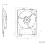 Order Condenser Fan Assembly by TYC - 601530 For Your Vehicle