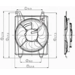 Order Condenser Fan Assembly by TYC - 610580 For Your Vehicle