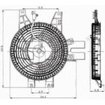 Order Condenser Fan Assembly by TYC - 610790 For Your Vehicle