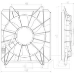 Order Condenser Fan Assembly by TYC - 611430 For Your Vehicle