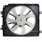 Order Condenser Fan Assembly by TYC - 611550 For Your Vehicle
