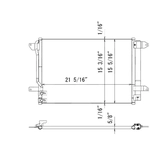 Order KOYORAD - CD450775 - A/C Condenser For Your Vehicle