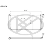 Order Condenser by KOYORAD - CD810534 For Your Vehicle