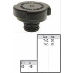 Order Coolant Recovery Tank Cap by MOTORAD - T43 For Your Vehicle