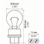 Order Cornering Light (Pack of 10) by HELLA - 3157 For Your Vehicle