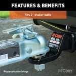 Order Kit de réparation de coupleur par CURT MANUFACTURING - 25294 For Your Vehicle