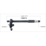 Order WORLDPARTS - 139513 - CV Intermediate Shaft For Your Vehicle