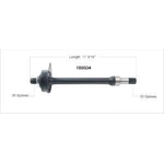 Order CV Intermediate Shaft by WORLDPARTS - 169504 For Your Vehicle