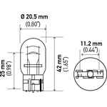 Order Daytime Running Light by HELLA - 7443A For Your Vehicle