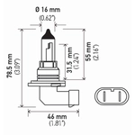 Order Daytime Running Light by HELLA - 9006-80WTB For Your Vehicle