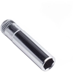 Order GENIUS - 225208 - 1/4″ Dr. 8mm Deep Hand Socket (Pack of 10) For Your Vehicle