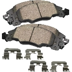 Order Front Ceramic Pads by QUALITY-BUILT - 1003-0621C For Your Vehicle