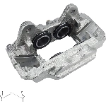 Order Front New Caliper Left by MANDO - 16A5096 For Your Vehicle