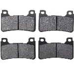 Order Front Organic Pads by MOTORCRAFT - BR1258D For Your Vehicle