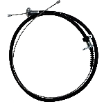 Order Rear Left Universal Brake Cable by WORLDPARTS - 17370410 For Your Vehicle