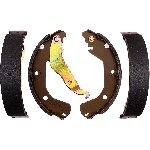 Order Rear Parking Brake Shoes by DYNAMIC FRICTION COMPANY - 1902-0858-00 For Your Vehicle