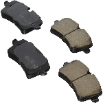 Order Rear Premium Ceramic Pads by WAGNER - OEX1813 For Your Vehicle