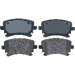 Order Rear Semi Metallic Pads by WORLDPARTS SYNERGY - WSD785MH For Your Vehicle