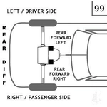 Order Support différentiel par ANCHOR - 3471 For Your Vehicle