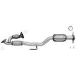 Order AP EXHAUST - 643144 - Catalytic Converter and Pipe Assembly For Your Vehicle