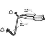 Order EASTERN CATALYTIC - 912333 -  Direct Fit Catalytic Converter and Pipe Assembly For Your Vehicle