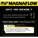 Order Catalyseur ajustement direct par MAGNAFLOW - 23227 For Your Vehicle