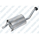 Order Steel Direct Fit Muffler - WALKER USA - 18862 For Your Vehicle
