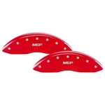Order MGP CALIPER COVERS - 10250SMGPRD - Gloss Red Caliper Covers with MGP Engraving For Your Vehicle