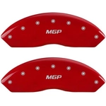 Order Disc Brake Caliper Cover by MGP CALIPER COVERS - 11216SMGPRD For Your Vehicle